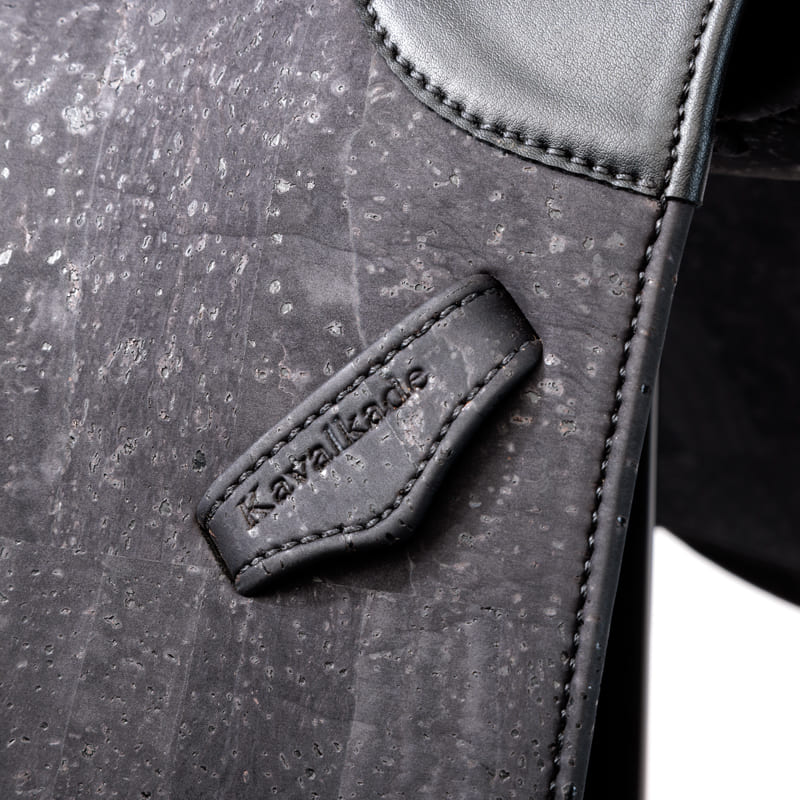 Ausschnitt Korksattel mit Kavalkade Aufdruck