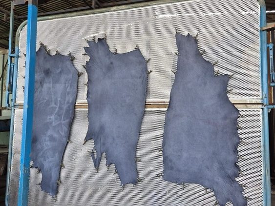 Lederherstellung Trocknung