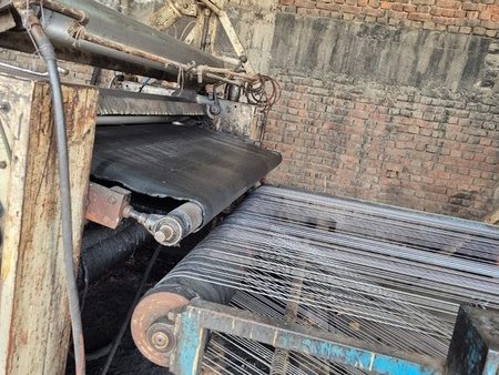 Lederherstellung Falzen